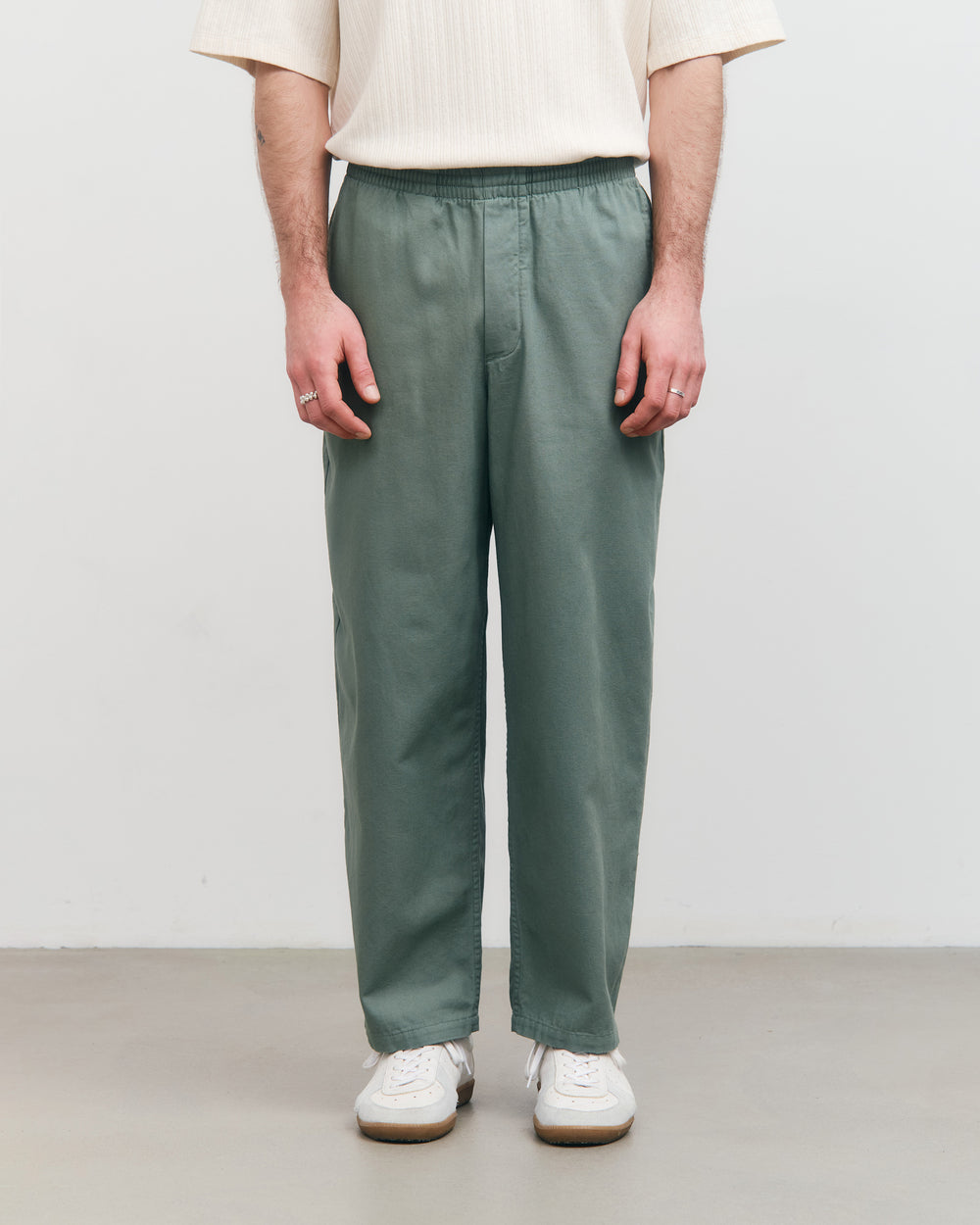 Wide Pant - Leaf Green