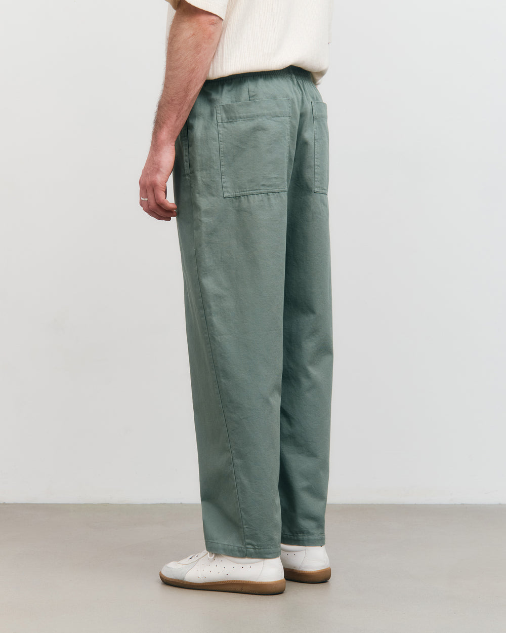 Wide Pant - Leaf Green