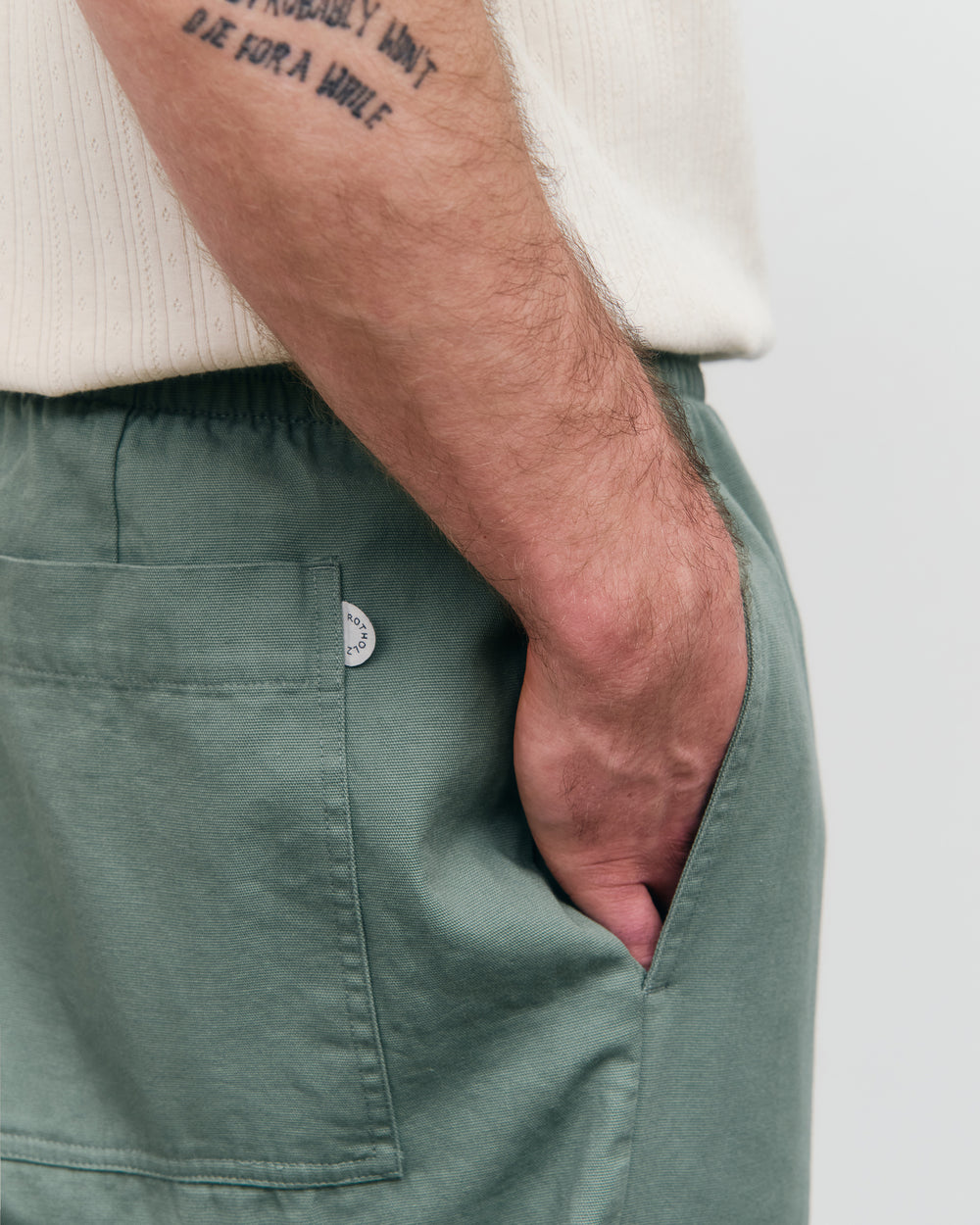 Wide Pant - Leaf Green