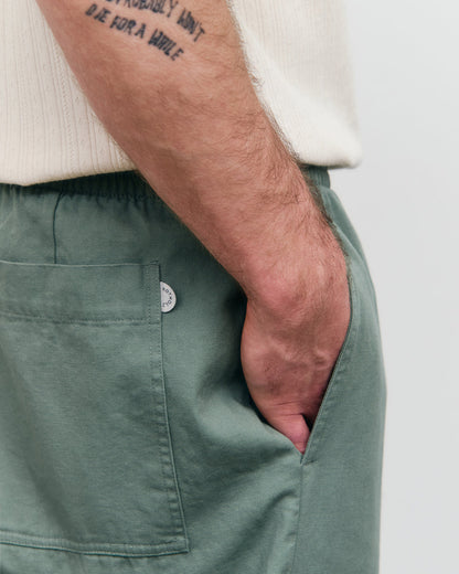 Wide Pant - Leaf Green