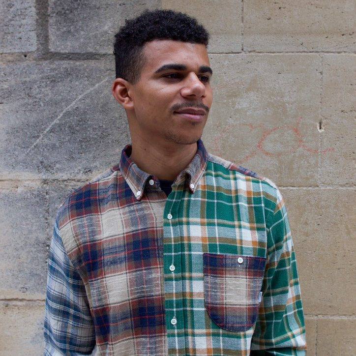 Check Block Shirt - Green