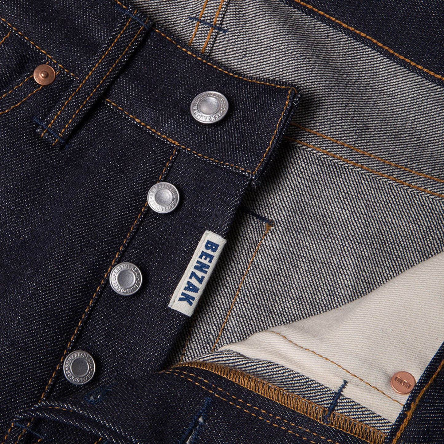 B-01 Slim - 15,5oz Kojima Selvedge