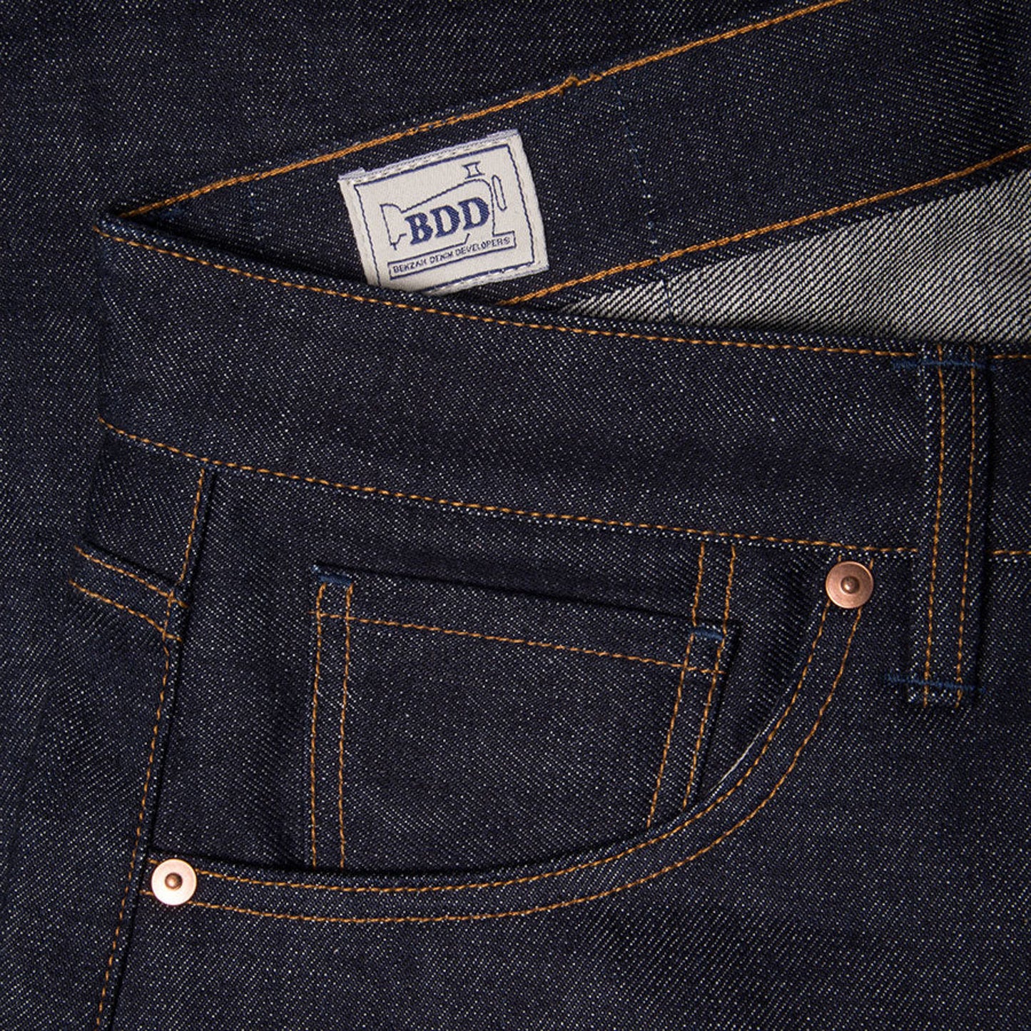B-01 Slim - 15,5oz Kojima Selvedge