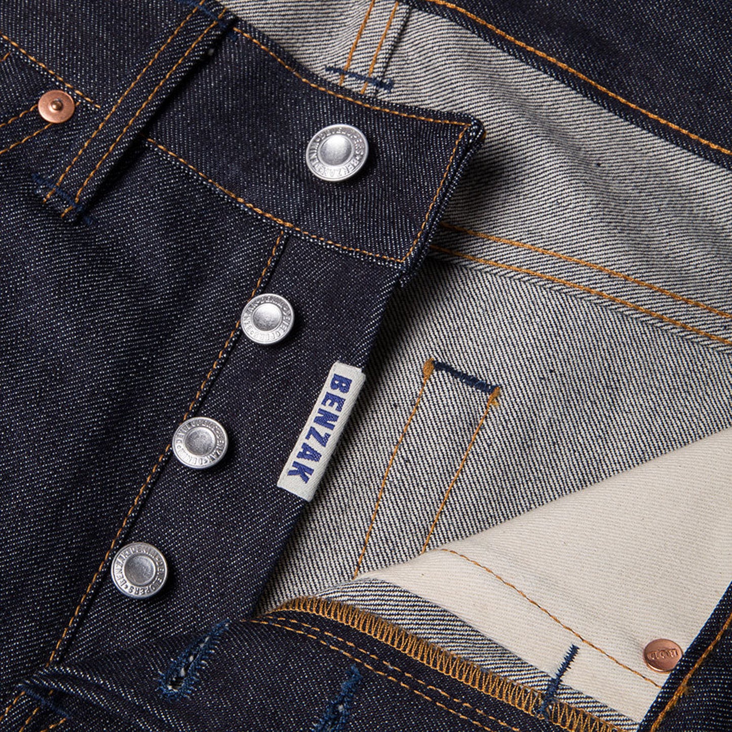 B-01 Slim - Special #2 15oz. Vintage Indigo Selvedge