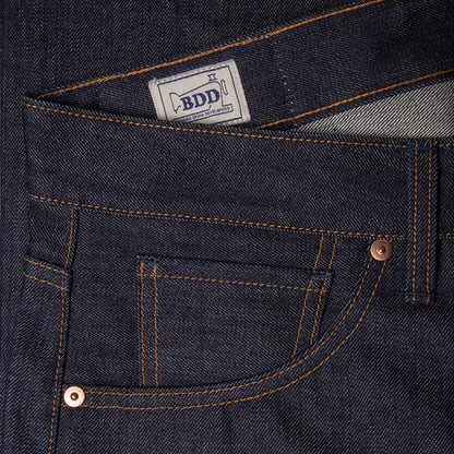B-01 Slim - Special #2 15oz. Vintage Indigo Selvedge