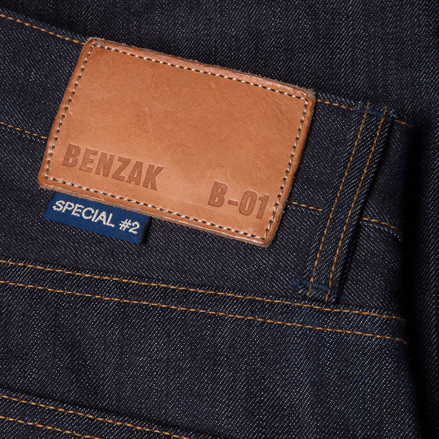 B-01 Slim - Special #2 15oz. Vintage Indigo Selvedge