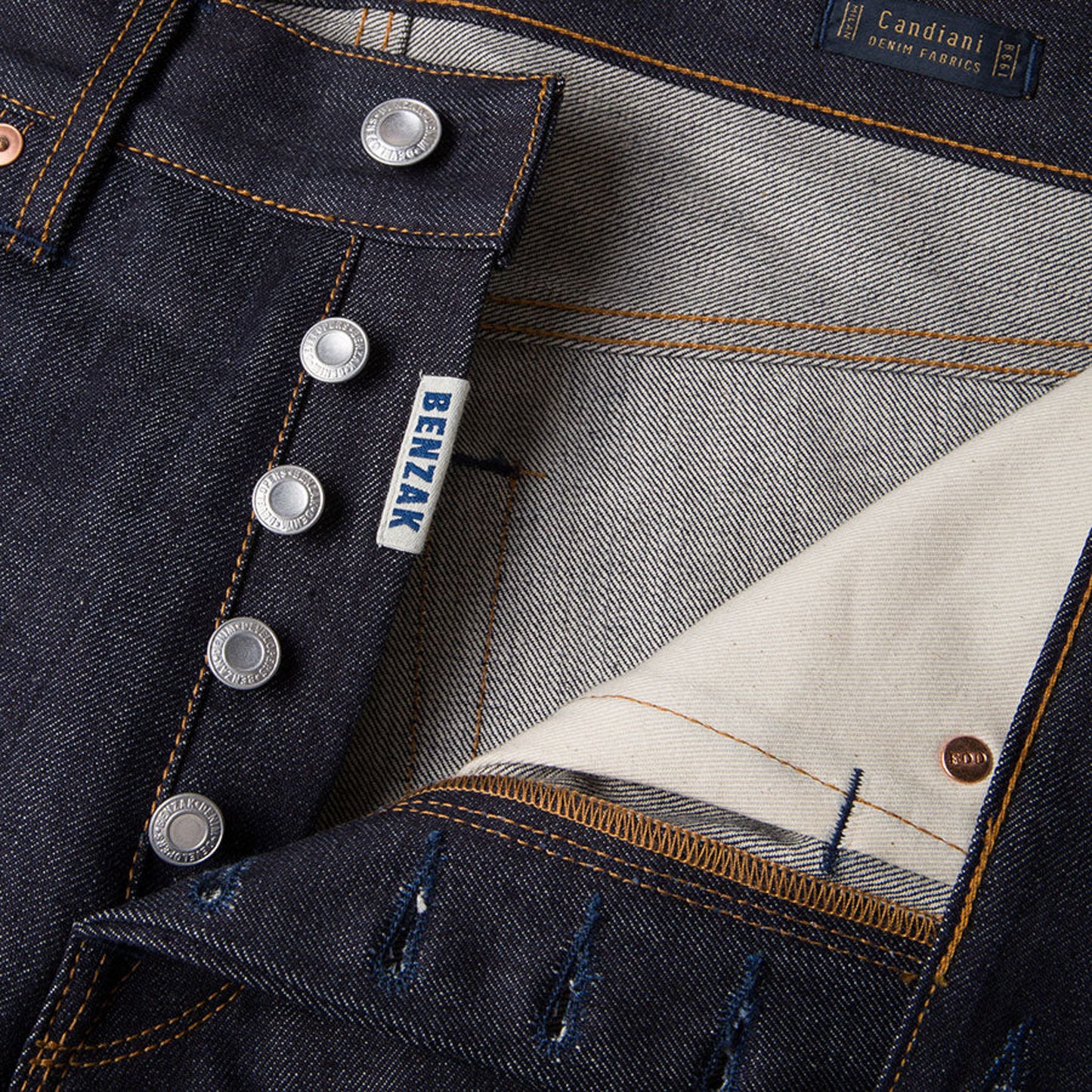 B-02 Straight - Special #2 15oz. Vintage Indigo Selvedge