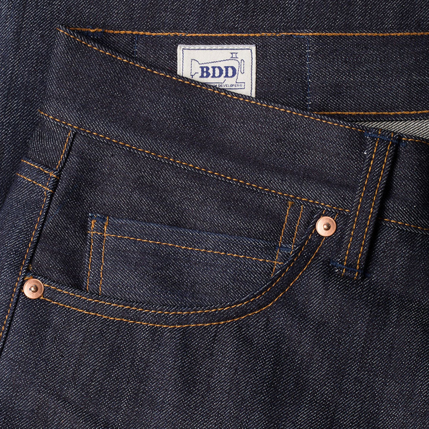 B-02 Straight - Special #2 15oz. Vintage Indigo Selvedge