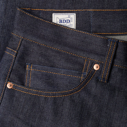B-02 Straight - Special #2 15oz. Vintage Indigo Selvedge