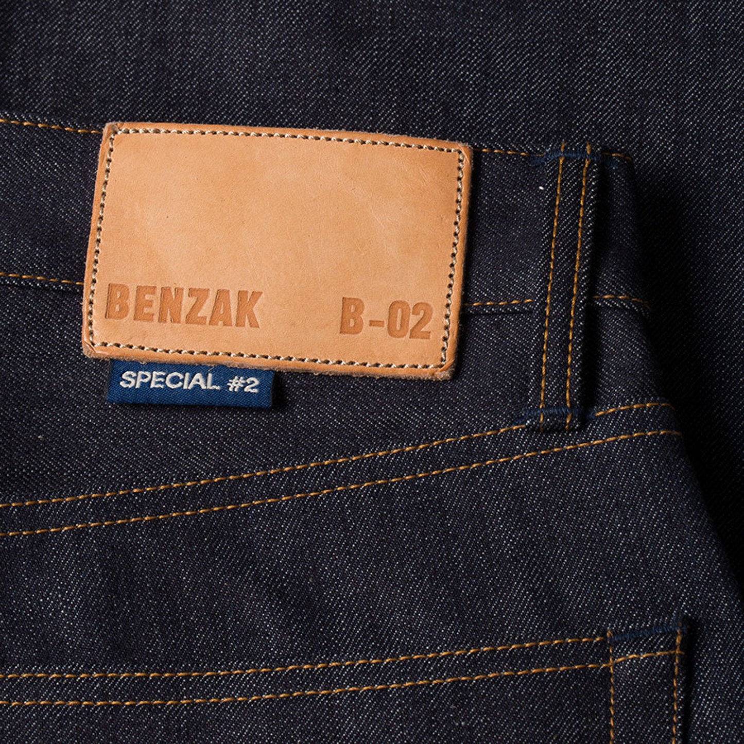 B-02 Straight - Special #2 15oz. Vintage Indigo Selvedge