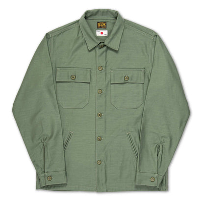 BWS-03 Military Overshirt - 10oz Army Green