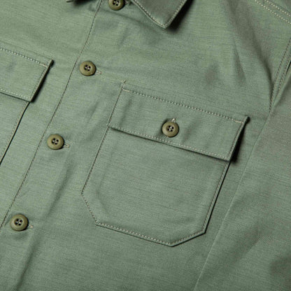 BWS-03 Military Overshirt - 10oz Army Green