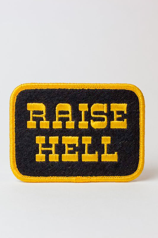 Embroidered Patch "Raise Hell"