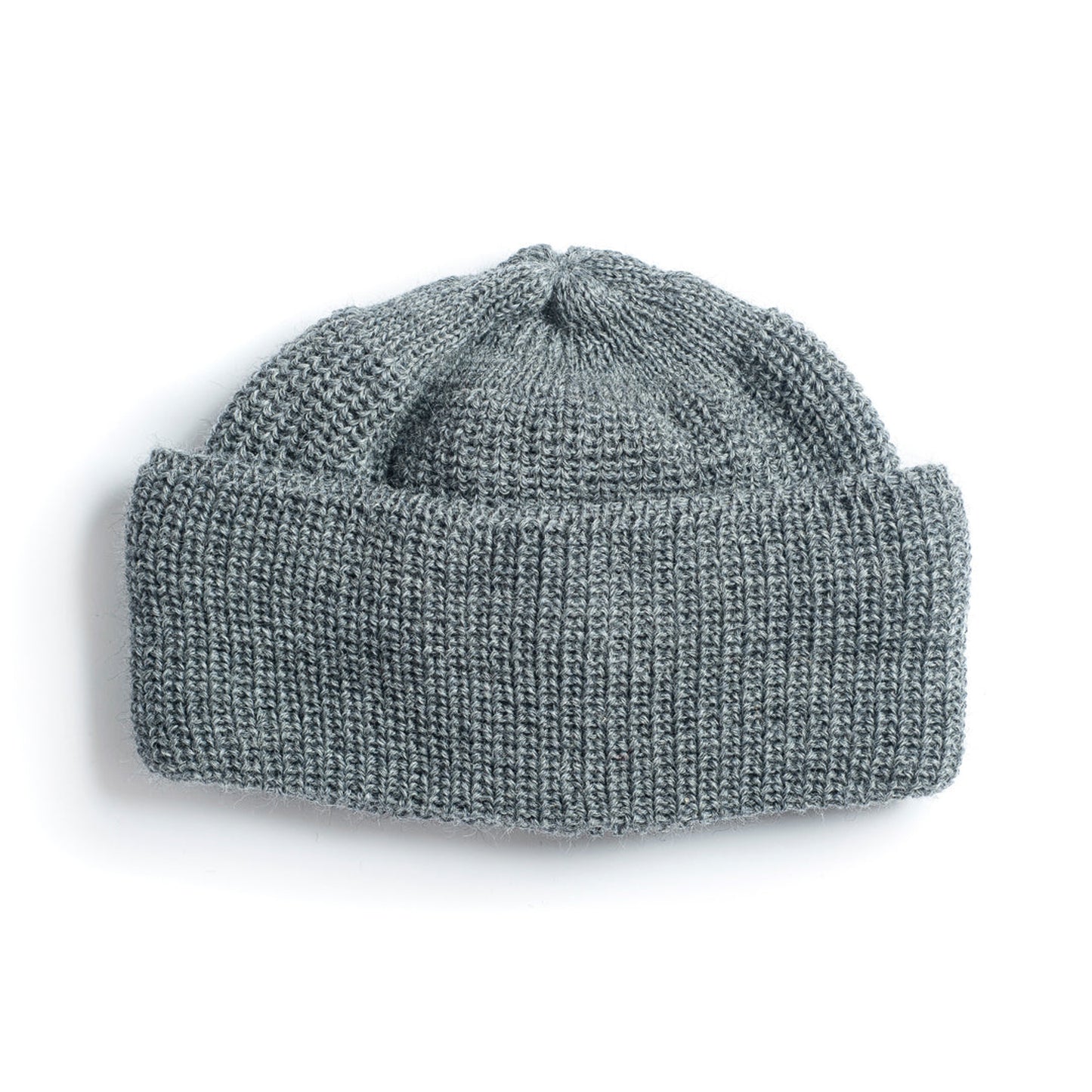Mechanic Beanie Virgin Wool - Battleship Grey
