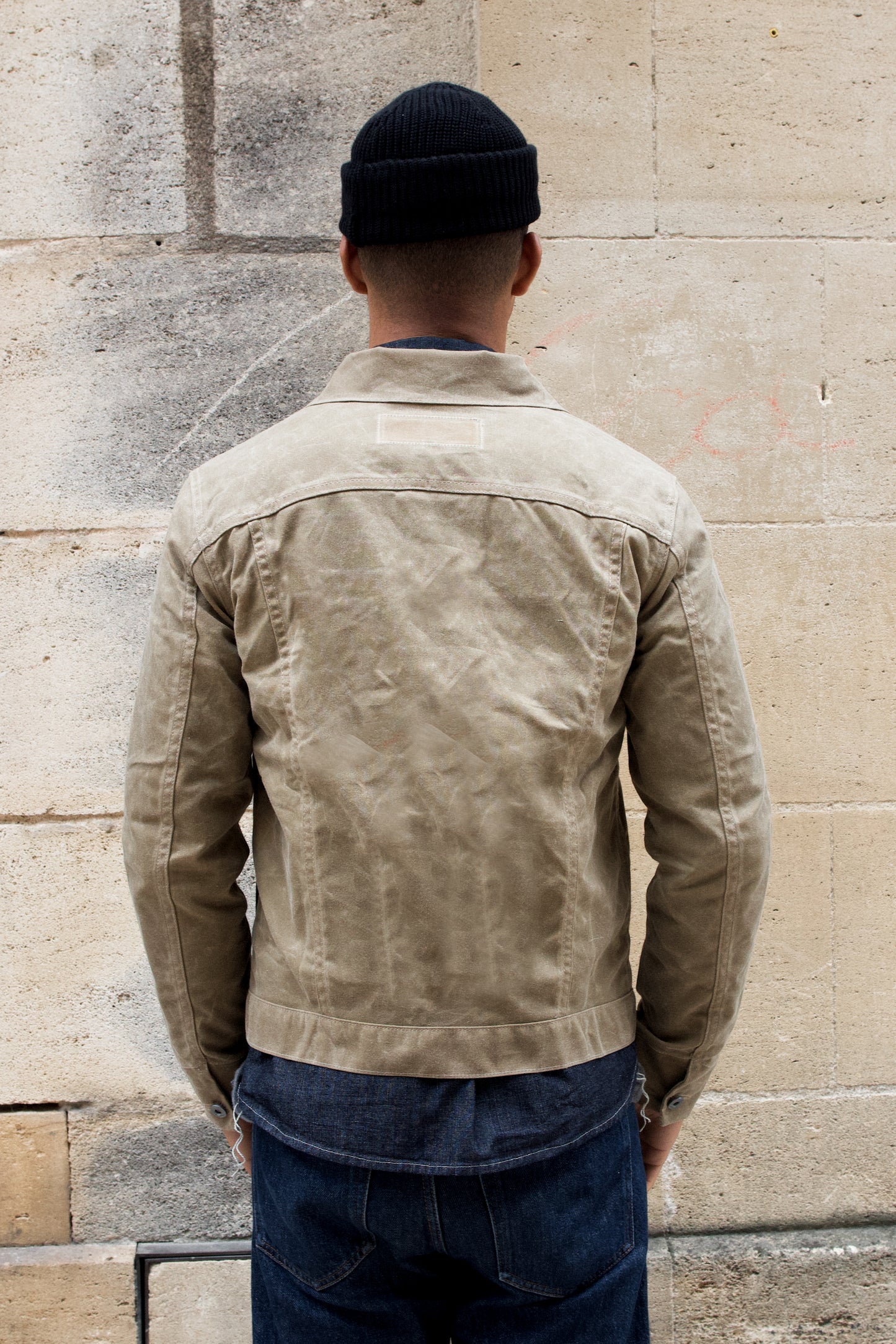 vue de dos de la veste 007 supply jacket de RGT rogue territory