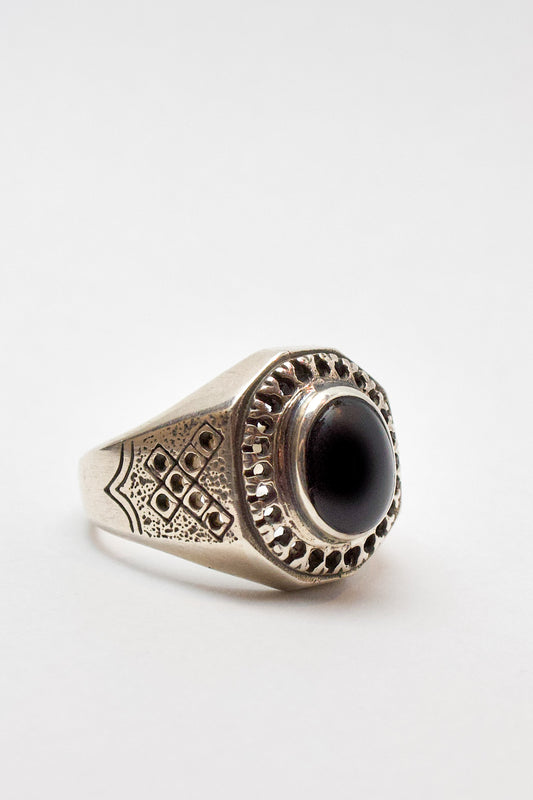 Ring "CELUK" Silver - Onyx