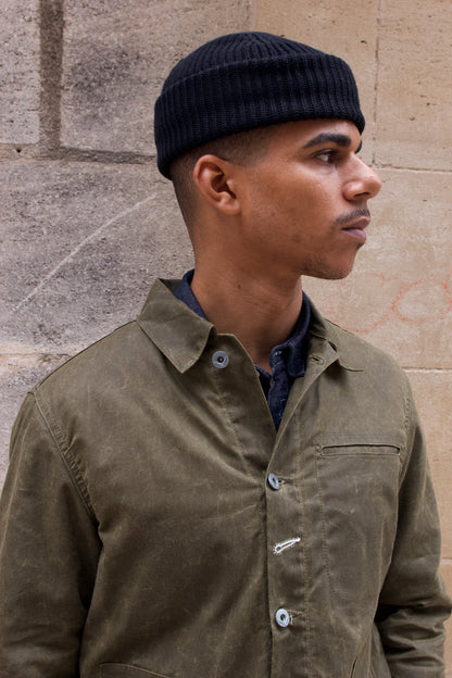 Supply Jacket Waxed Canvas- Lined Ridgeline - Hunter Green