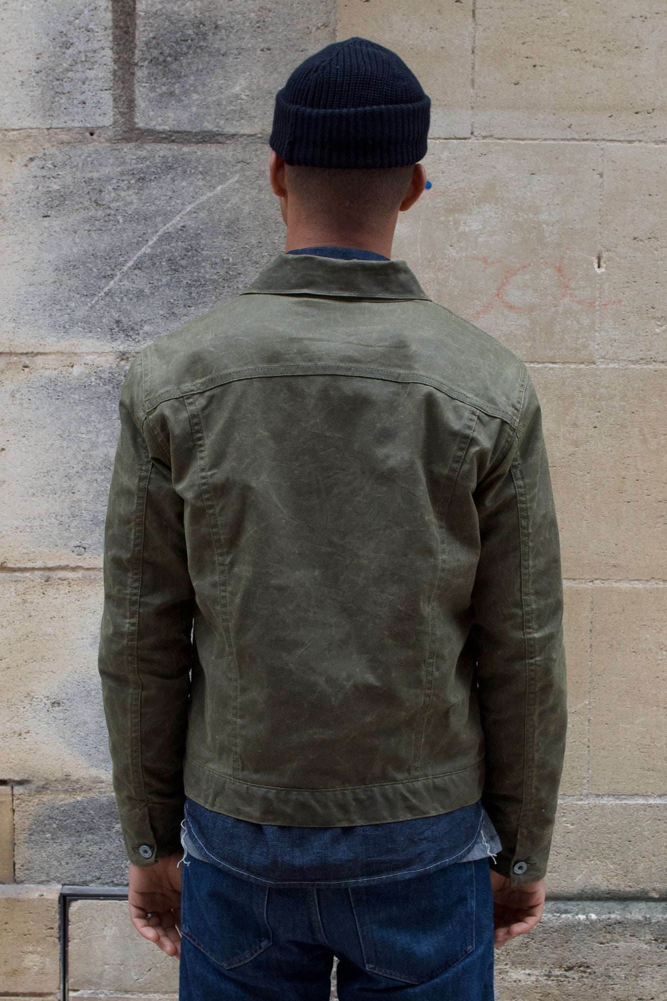 Supply Jacket Waxed Canvas- Lined Ridgeline - Hunter Green