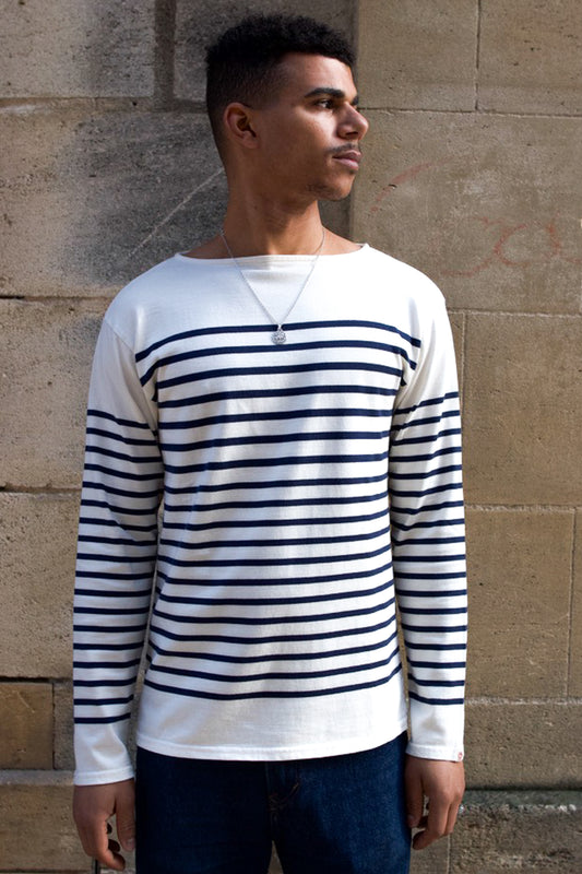 Boatneck Striped Tee